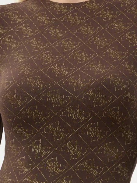Боди Guess коричневое