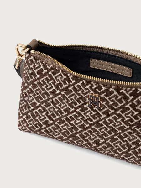 Tommy Hilfiger чанта tote дамска кафяво