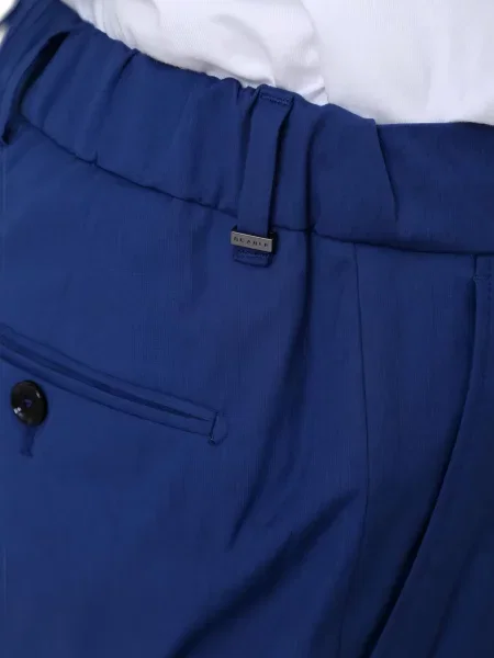 Pantaloni Be Able plisate albastru