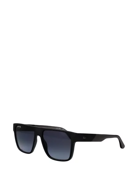 Ochelari de soare Lacoste cu imagine negru