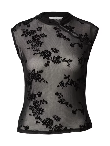 ABOUT YOU Bluză Meriem' negru