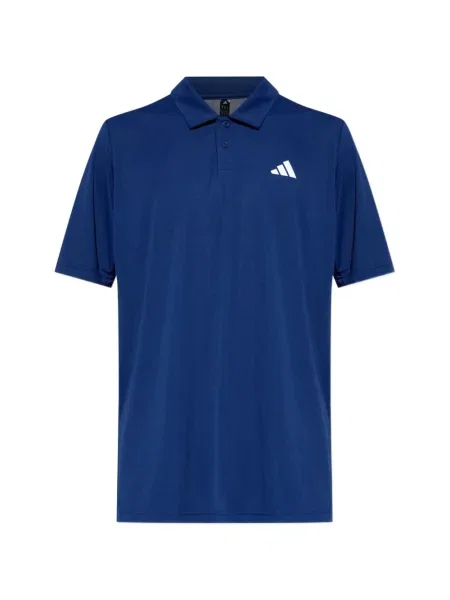 Ριγέ τένις μπλούζα Adidas με αυτόγραφο μαύρο