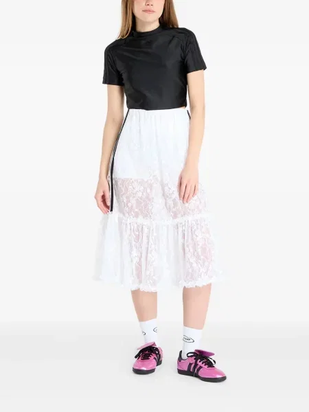 Top sport Adidas cu dungi de catifea cord tenis albastru