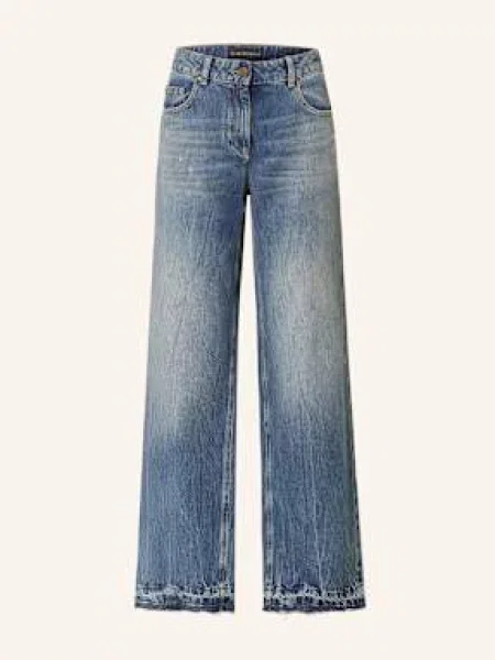 Luisa Cerano Wide Leg Džíny stone