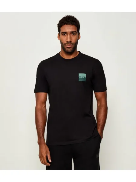 HUGO Tricou Dapusi negru