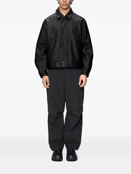 Gulerat tricou polo Rains negru