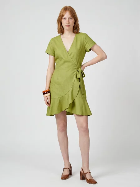 Rochie Ikks verde