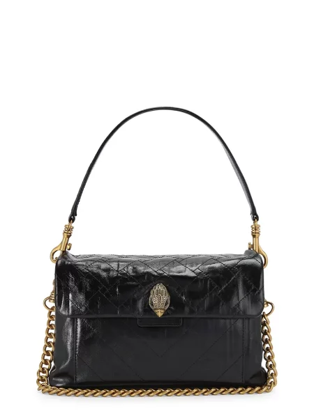 Kurt Geiger London geantă crossbody pentru femei din piele CELIA negru