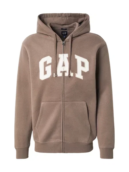 GAP Hanorac maro deschis / murdar alb