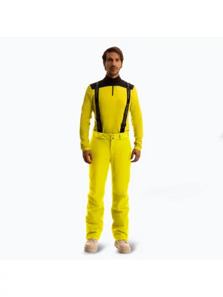 Pantaloni de schi pentru bărbați Fischer fischer yellow galben