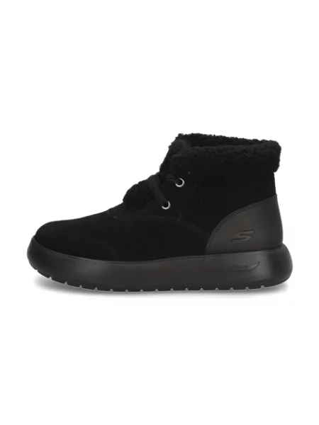 Kotníkové boty Skechers černé