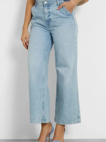 Прямі джинси GUESS блакитний