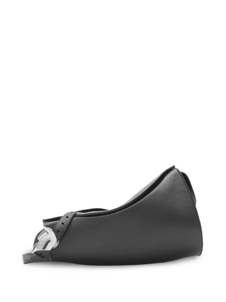 Geanta de piele Burberry din piele negru
