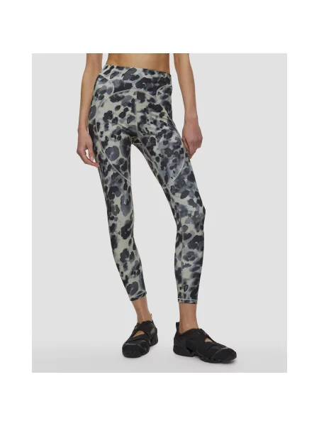 Adidas By Stella Mccartney Rajstopy Adidas By Stella Mccartney Training schwarz niebieskie