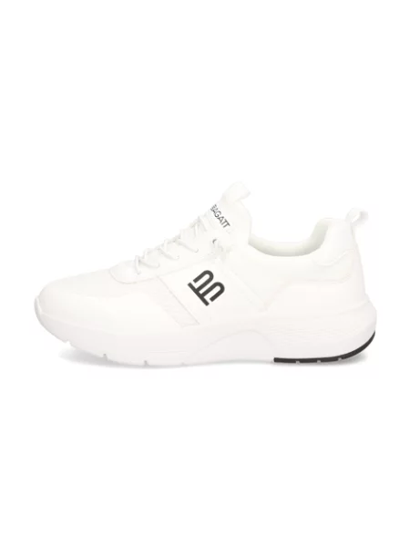 TT. BAGATT textil tenisky bílé