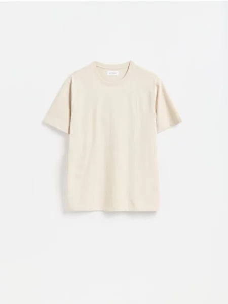 Reserved Tricou regular din bej