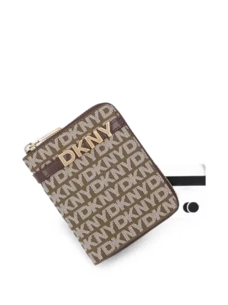 Portofel Dkny cu autograf maro