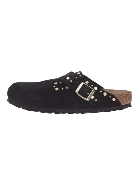 Birkenstock Šľapky Boston Rivet čierna