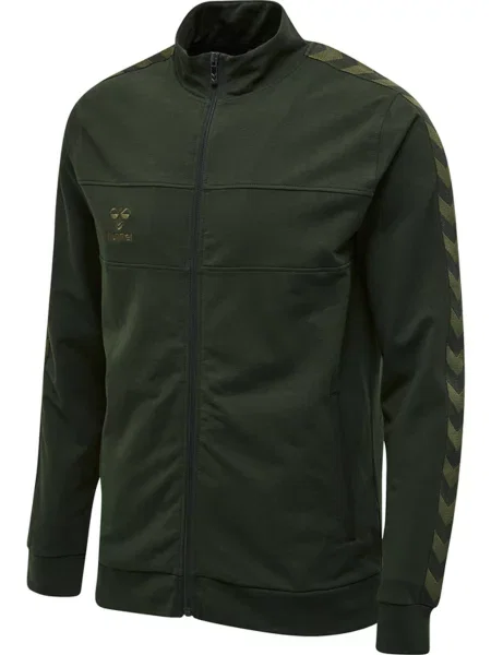 Bluza Hummel zip Lmove Classic brązowa