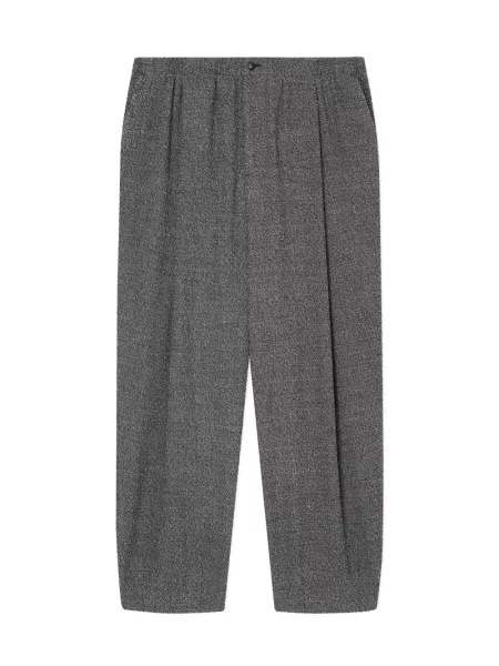 Pantaloni Giorgio Armani plisate gri