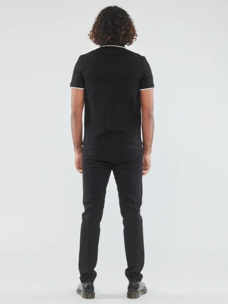 Tenisz pólóing Emporio Armani fekete