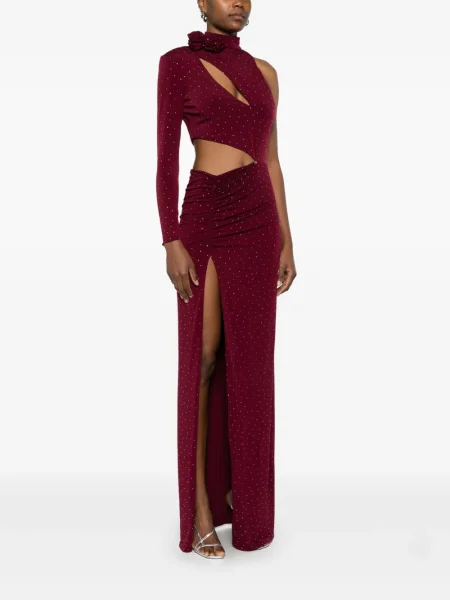 Rochie maxi Nissa de costum roșu
