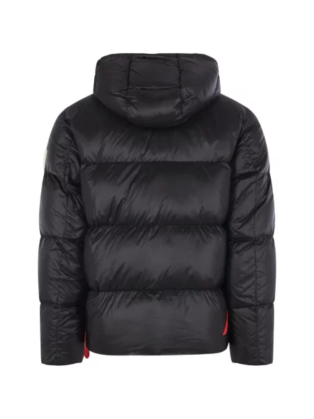Geacă cu puf After Label cu glugă negru