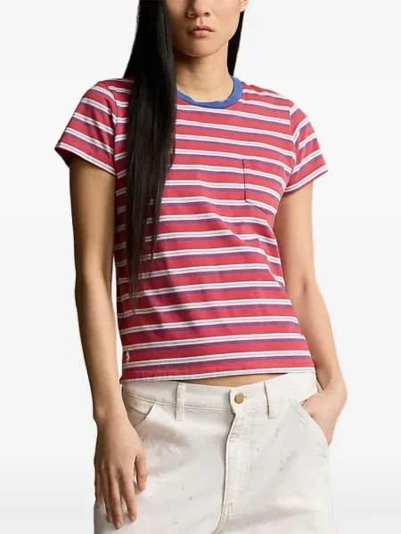 Șosete Polo Ralph Lauren tricotate cu nervuri cu două rânduri de nasturi portocaliu