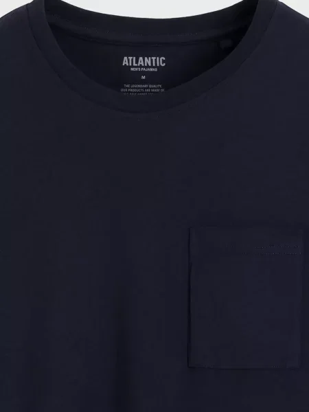 Пижама Atlantic синяя