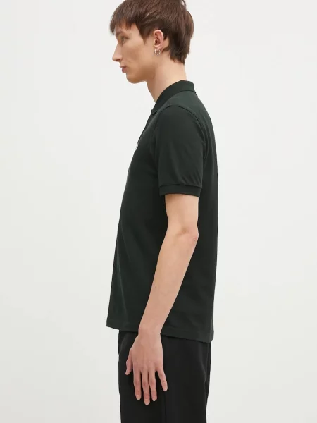 Φανελάκι FRED PERRY The Polo Short Sleeve Tee Night Green/ Snow White L πράσινο