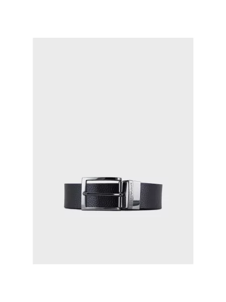 Cu centură curea Armani Exchange din piele negru