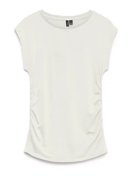 VERO MODA Tricou VMAVASARAH' alb