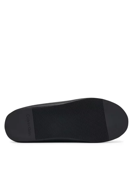 Bačkory Calvin Klein Home Slipper Mule Lth černá