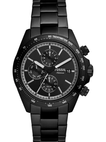 FOSSIL Ceas analogic AUTOCROSS / argintiu negru