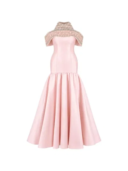 Rochie maxi Loodyana roz