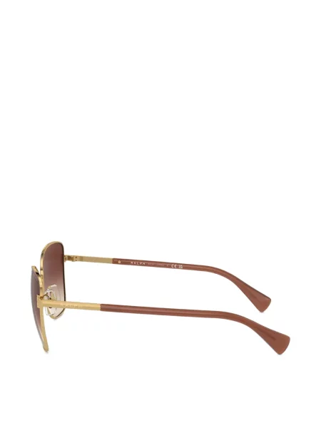 Ochelari de soare Polo Ralph Lauren cu imprimeu geometric negru