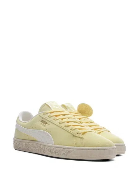 Szarvasbőr sneaker Puma Suede sárga