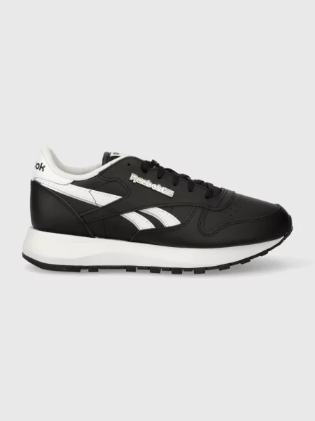 Usnjene superge Reebok Classic Classic Leather črna