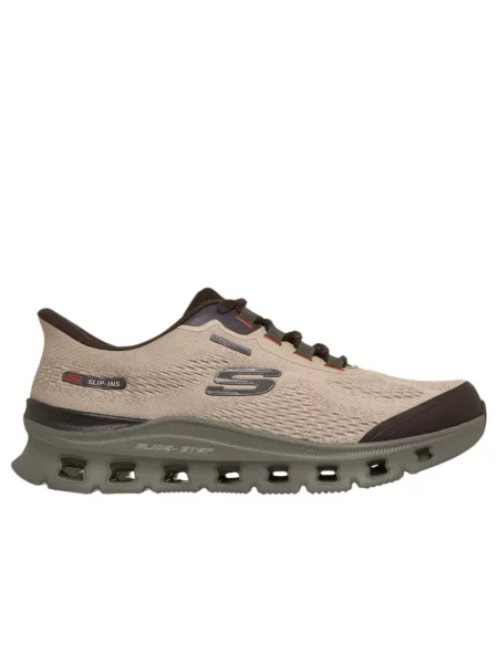 Sneakersy Skechers wodoszczelne beżowe