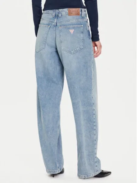 Guess Džinsai Baggy Fit mėlyna