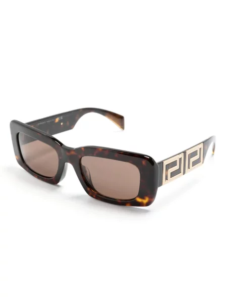 Saulės akiniai Versace Eyewear ruda