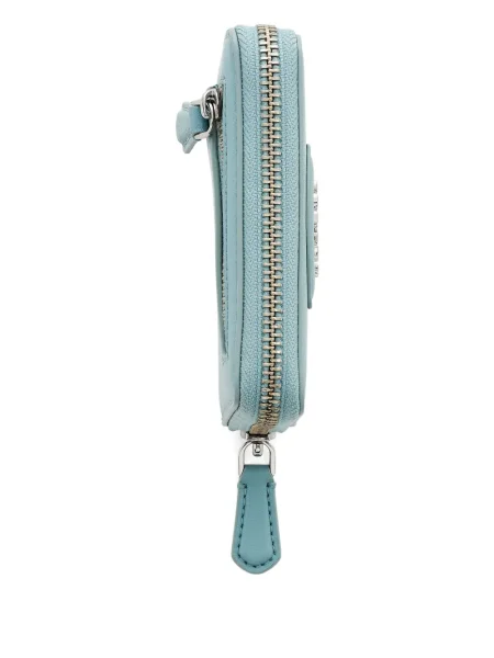 Portofel Marc Jacobs din piele albastru
