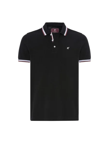 Williot Tričko pastelově červená / černá bílá