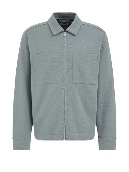 WE Fashion Geacă de primăvară-toamnă porumbel albastru