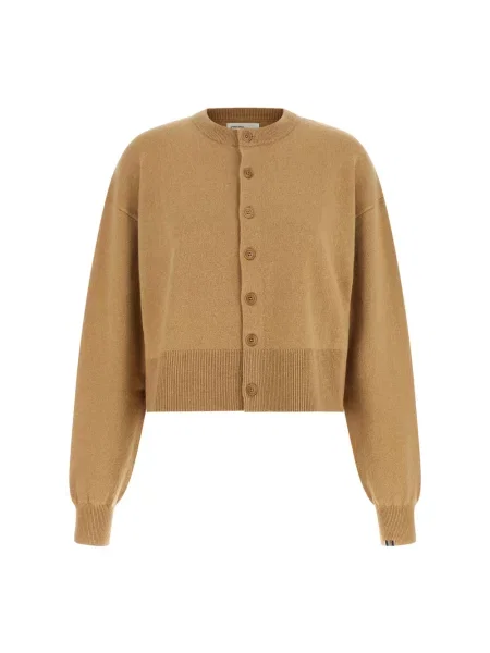 Kardigan Extreme Cashmere z kaszmiru brązowy