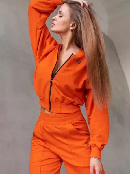 Бомбер помаранчевий