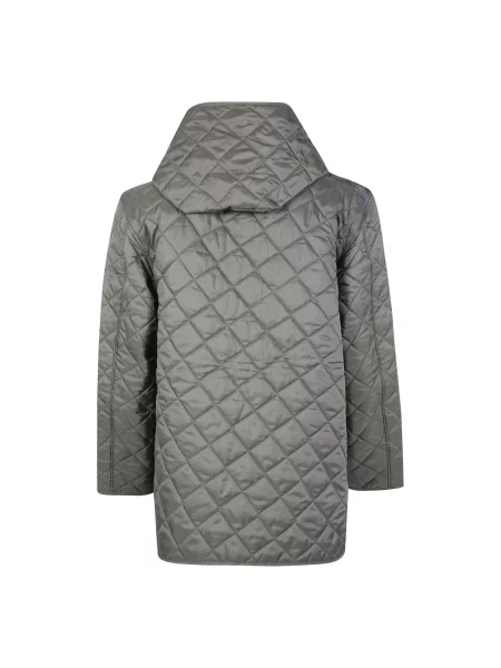 Kurtka Comme Des Garcons asymetryczna pikowana zielona