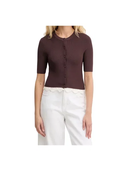 Kardigan Marella brązowy