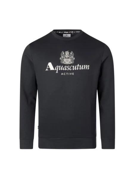Bluza Aquascutum z logo czarna