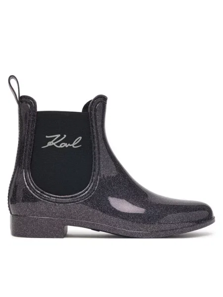 KARL LAGERFELD Cizme de cauciuc violet
